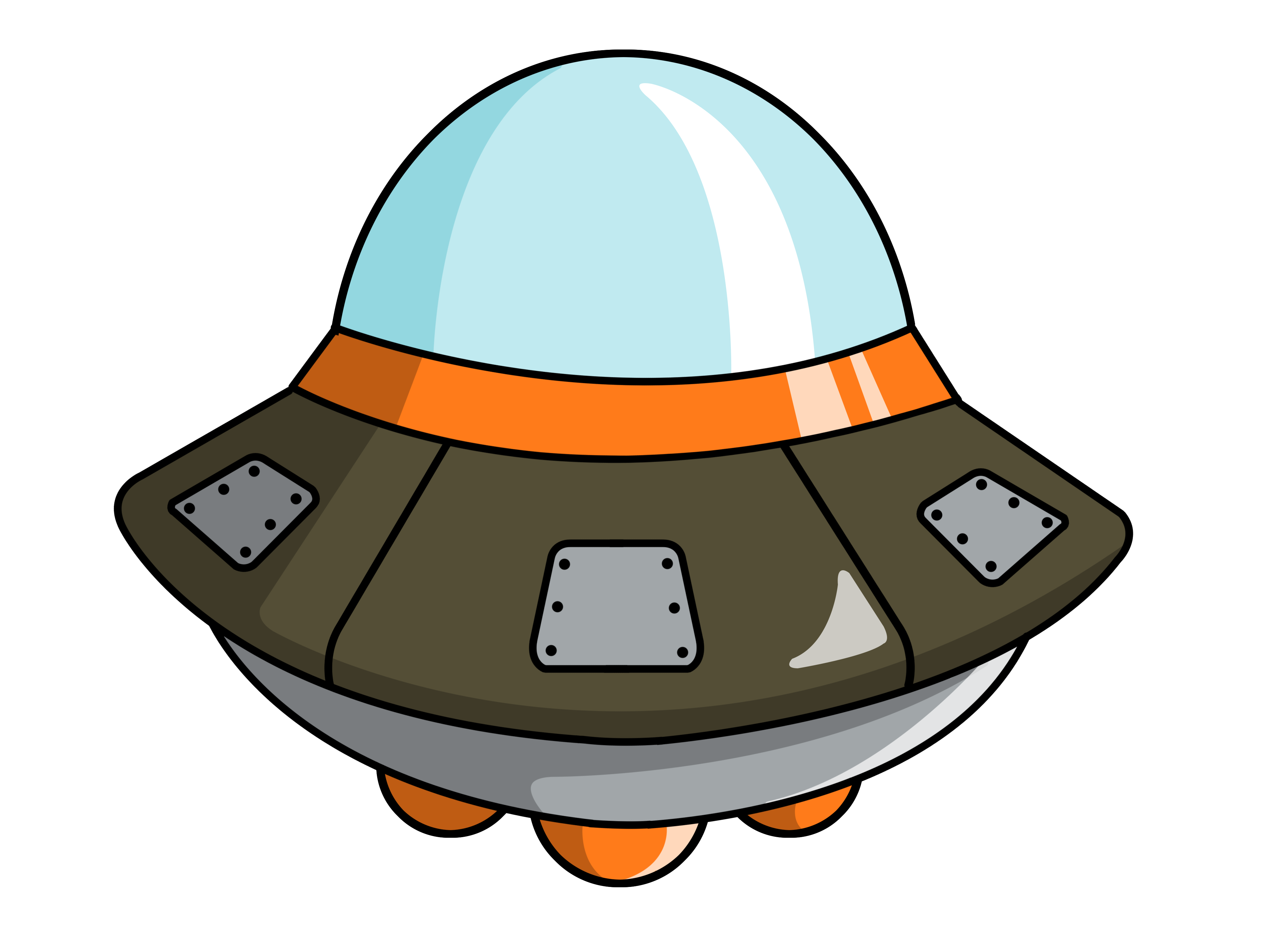 Images For  Cartoon Spaceship Png