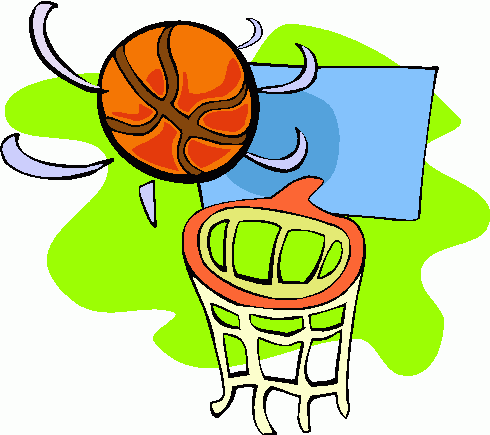 Cartoon De CiK: basketball hoop clip art