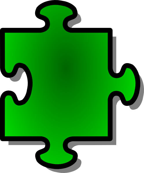 Jigsaw Red Puzzle Piece clip art Free Vector 