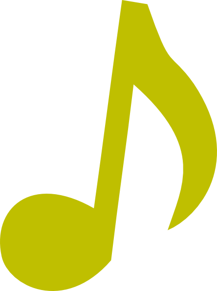 Single Music Note - Clipart library