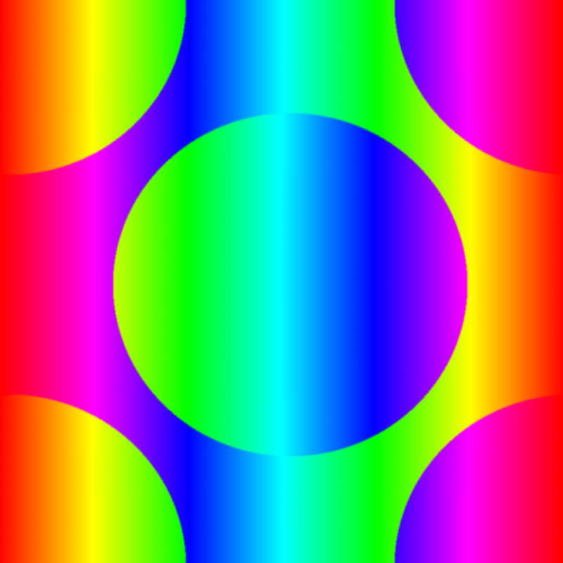 Rainbow Wallpaper Tile image - vector clip art online, royalty 