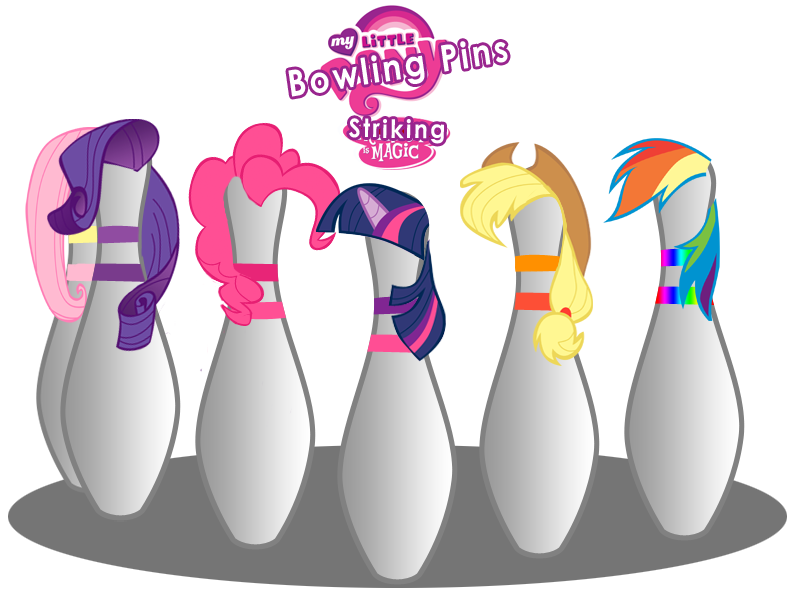 My Little bowling Pins by SierraEx on Clipart library