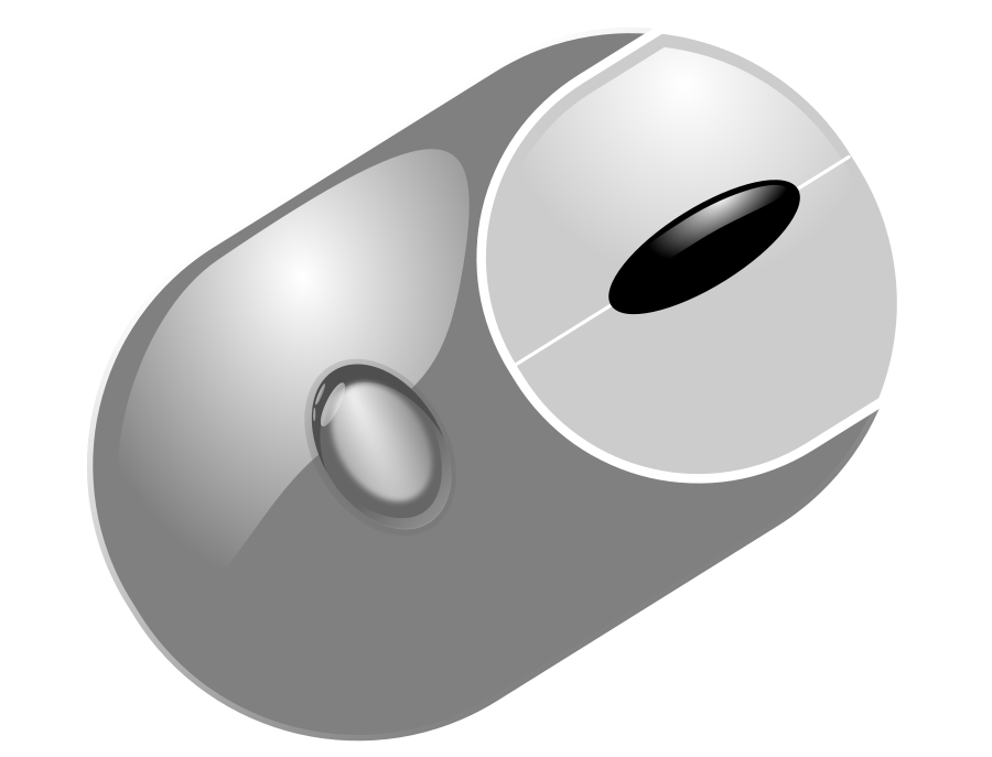 Computer Mouse medium 600pixel clipart, vector clip art