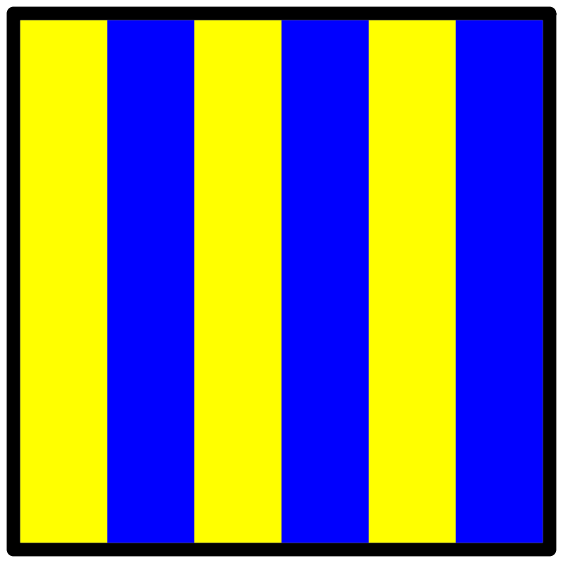 Clipart - signalflag golf