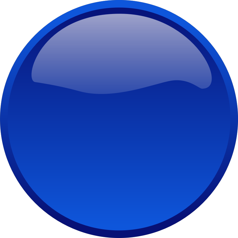 Clipart - Button Blue
