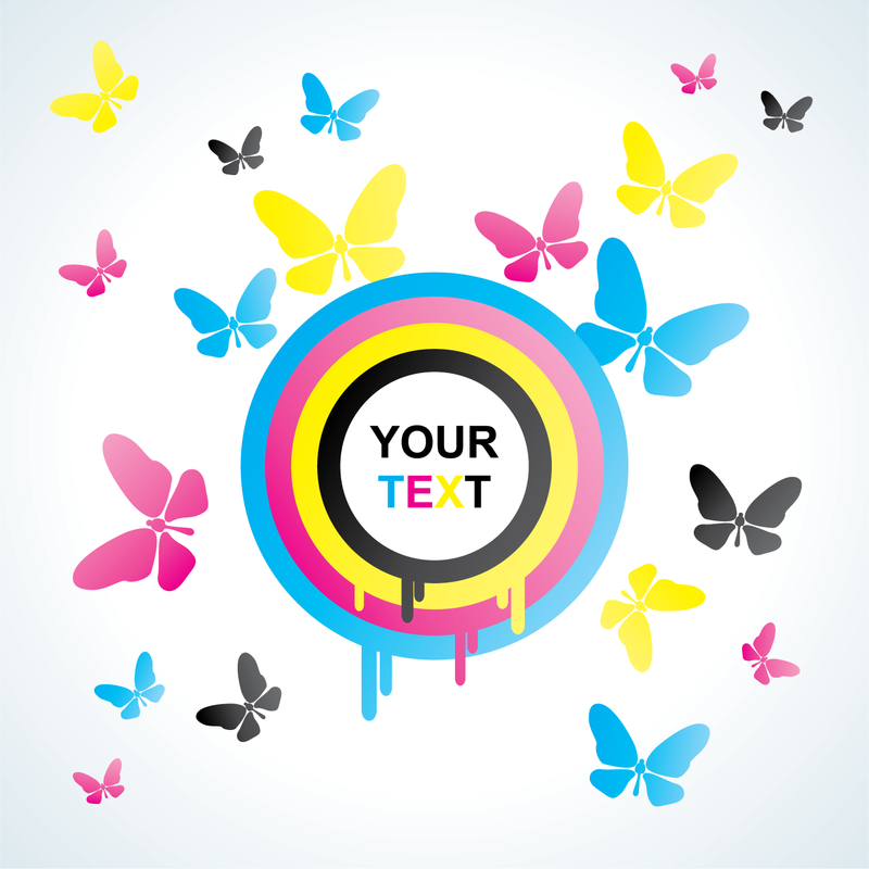 Colorful Butterfly Background - Free Vector Download | Qvectors.