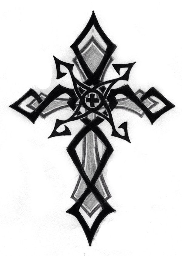 I love this! #cross #tattoo | Piercing and tattoos | Clipart library