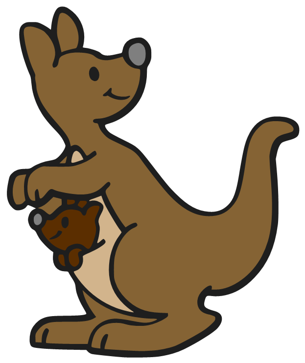 clipart picture of a kangaroo - photo #28