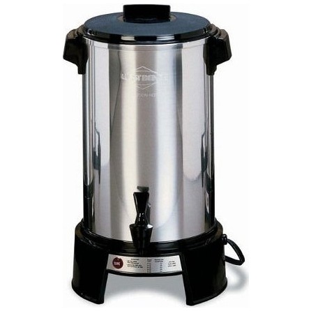 West Bend Commercial Coffee Maker - Aluminum - 36 Cup - 43536