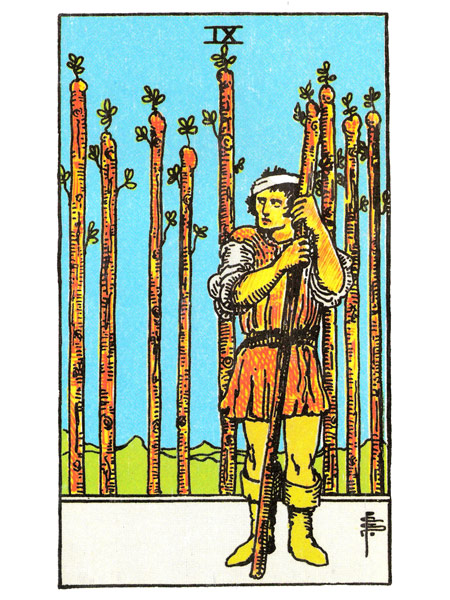 Nine of Wands | Crystal Clear Reflections