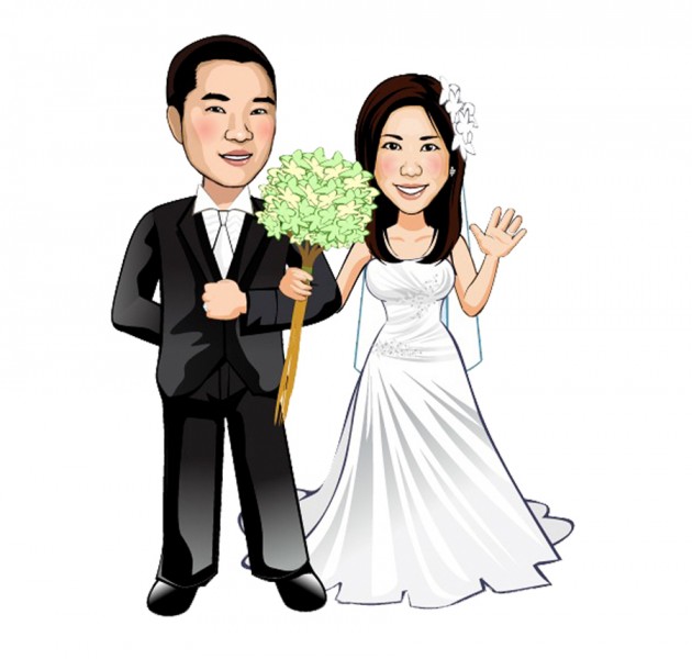 Free Wedding Couple Cartoon, Download Free Wedding Couple Cartoon png  images, Free ClipArts on Clipart Library