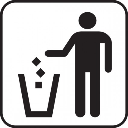 Trash Litter Box clip art Vector clip art - Free vector for free 