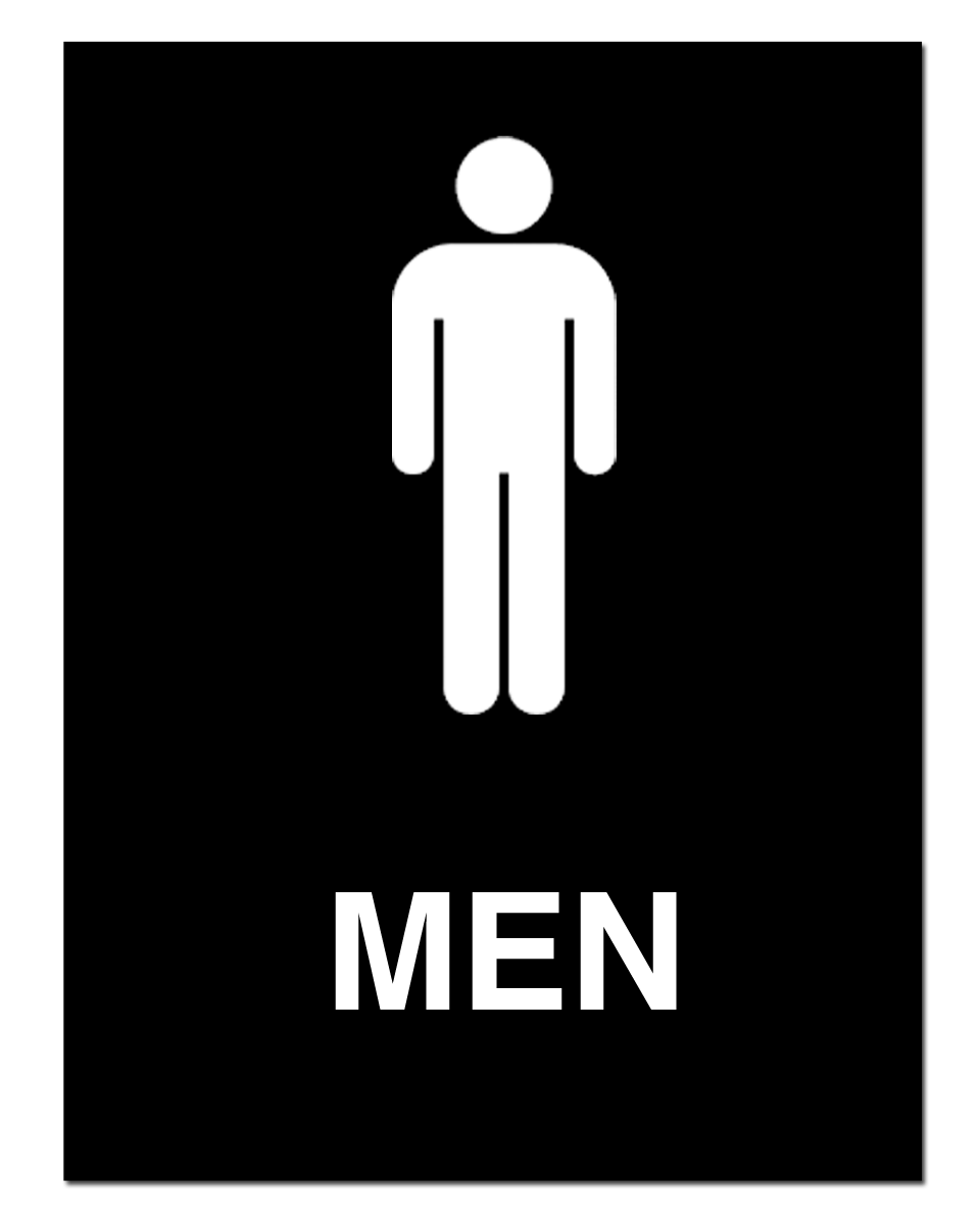 Free Men Bathroom Sign Download Free Men Bathroom Sign Png Images Free Cliparts On Clipart Library 