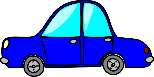 blue car cartoon png - Clip Art Library