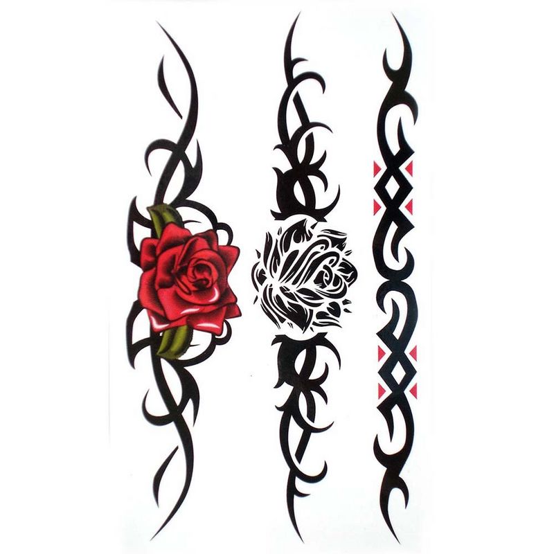 Tribal Rose Tattoo Designs | Tattoo Designs | Tattoo Designs