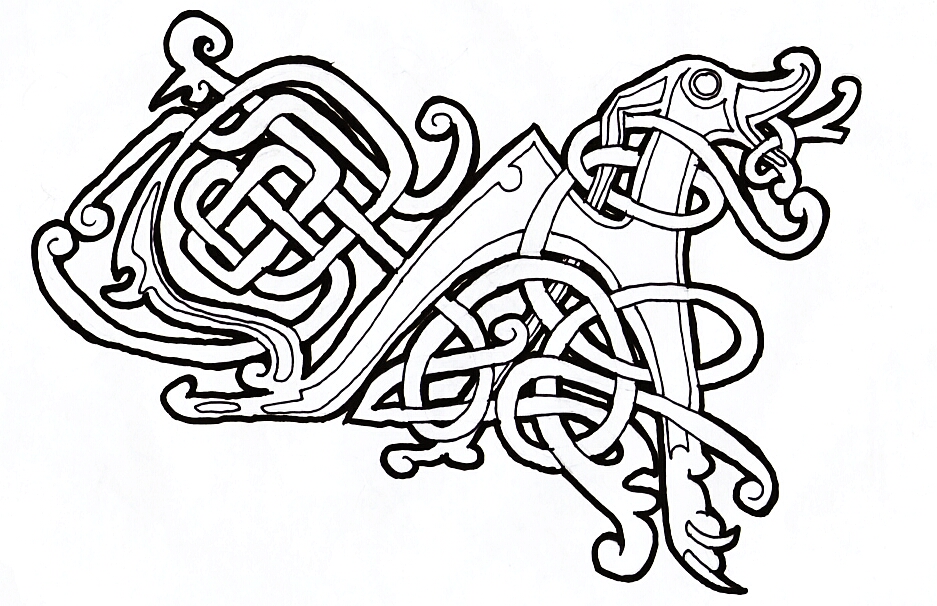 Clipart library: More Like Celtic dog1 by knotty-