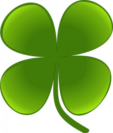 Shamrock For March clip art Vector clip art - Free vector for free 