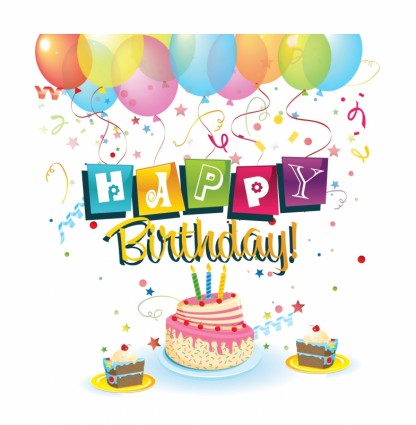 Birthday vector free download Free vector for free download (about 