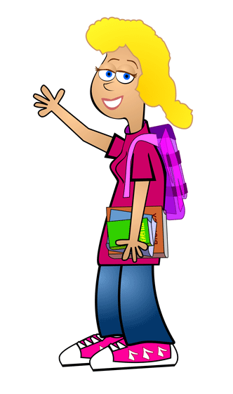 Female College Student Clipart | Clipart library - Free Clipart Images
