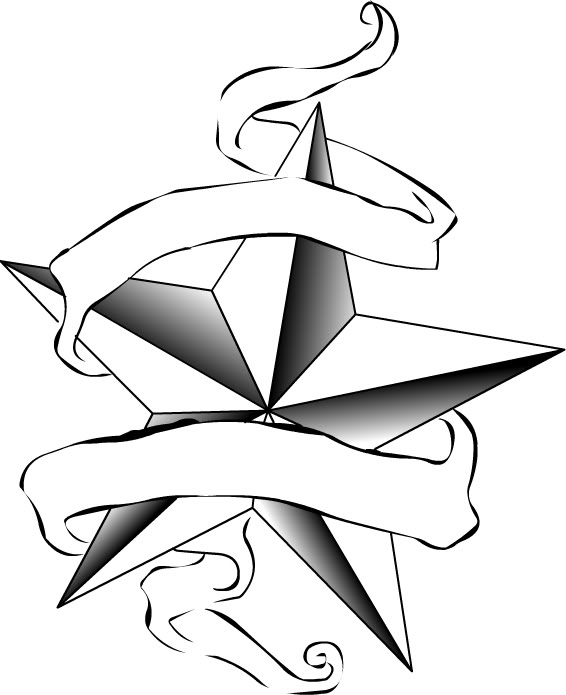 Star Drawings For Tattoos - Clipart library