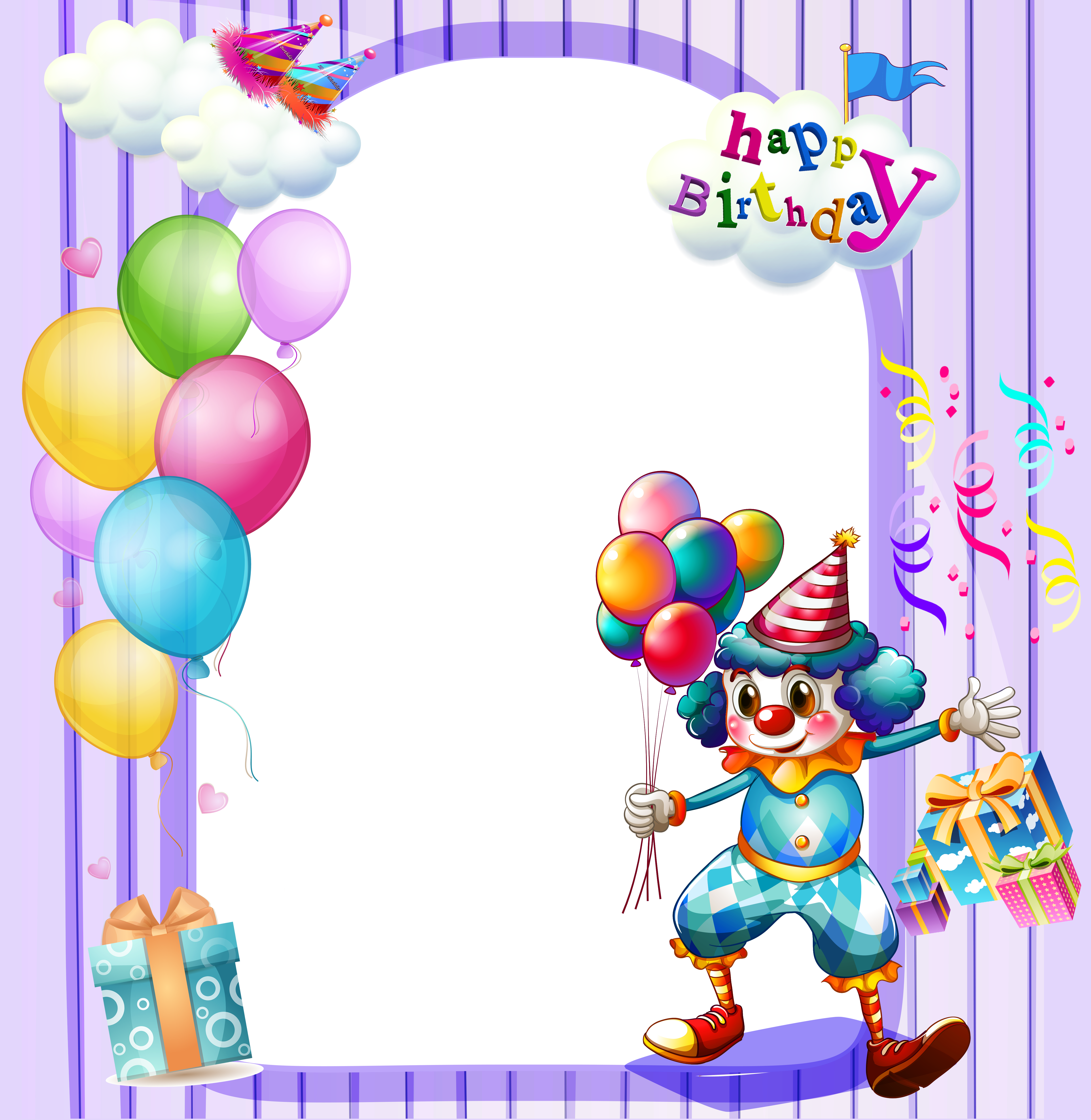 happy 1st birthday frame