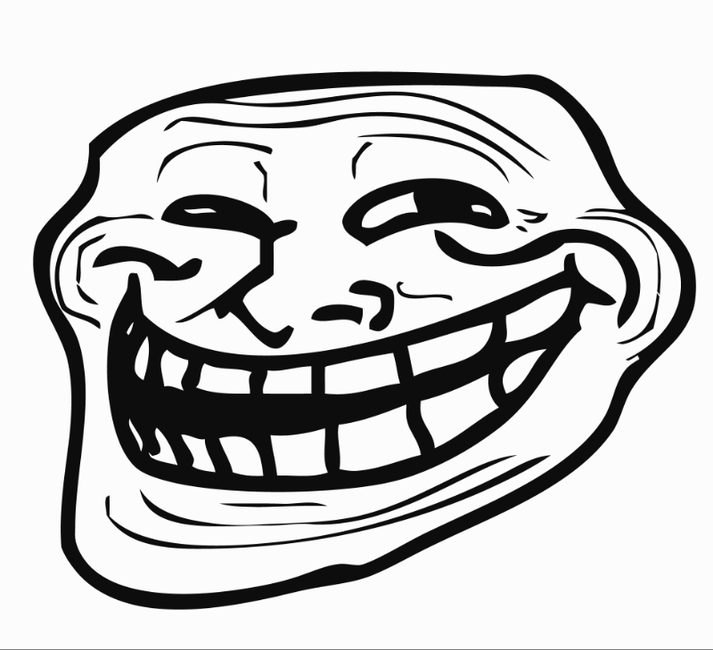 Troll face. #9gag #expressions