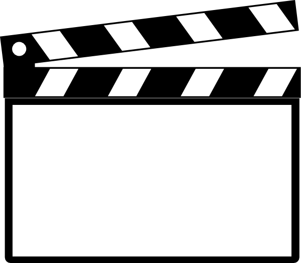 clapper board & film strip