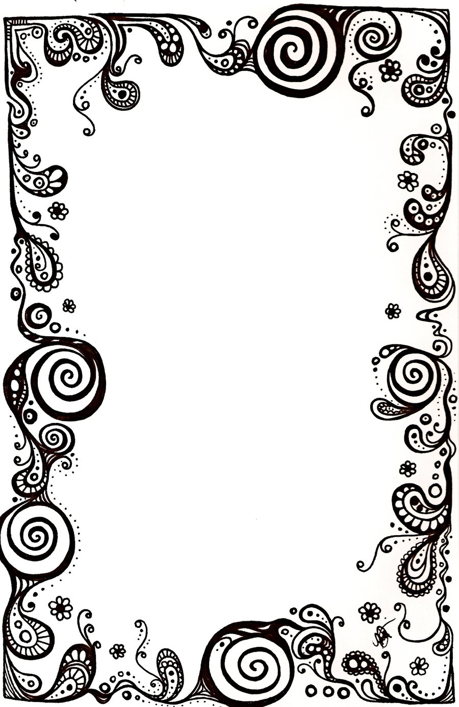 Blank Border by ak-attack on Clipart library