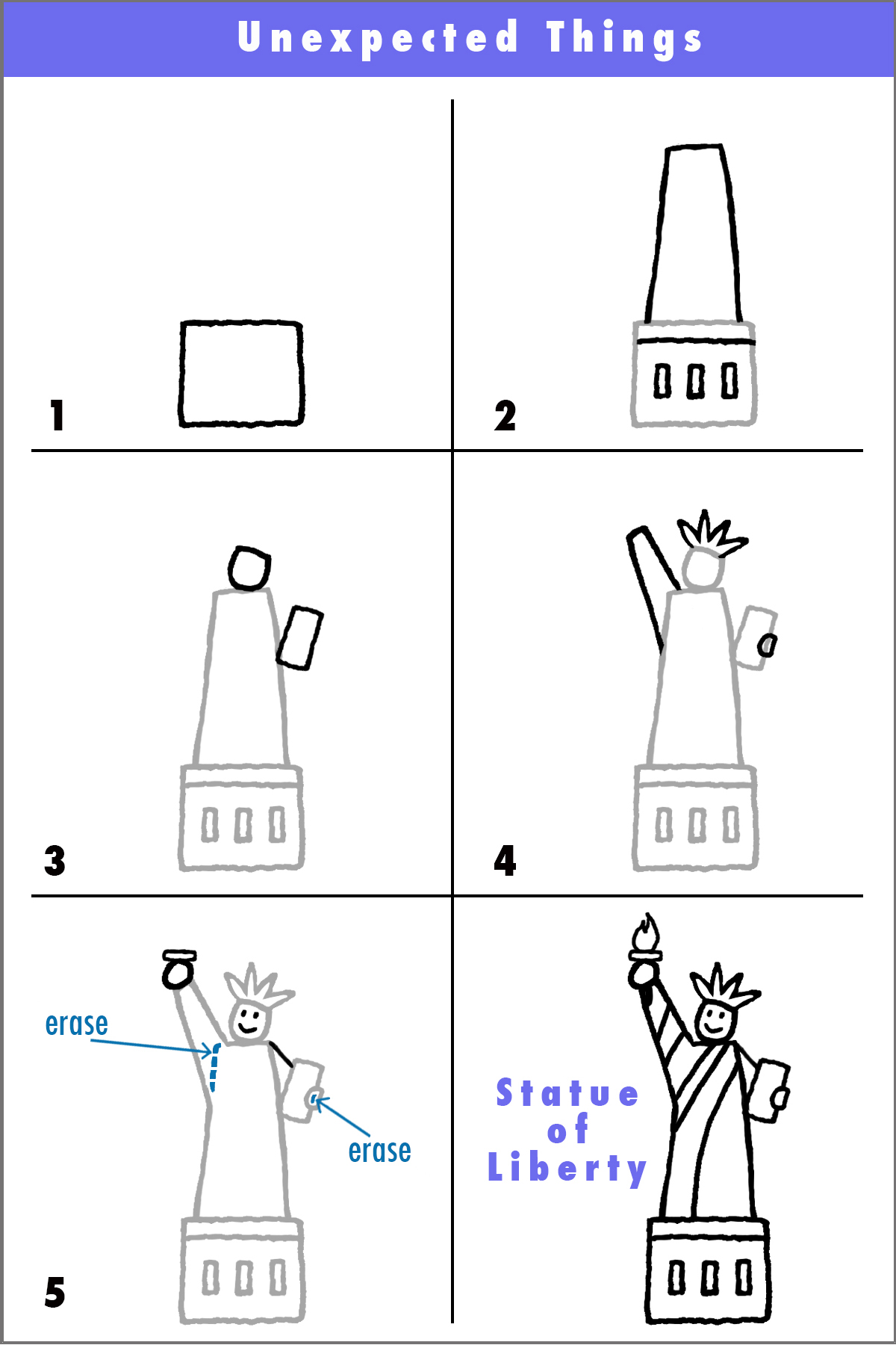 Draw the Statue of Liberty | Draw with Rich