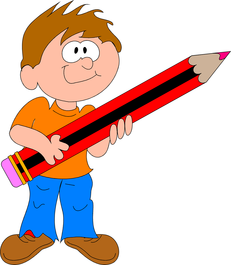cartoon drawing with pencil - Clip Art Library