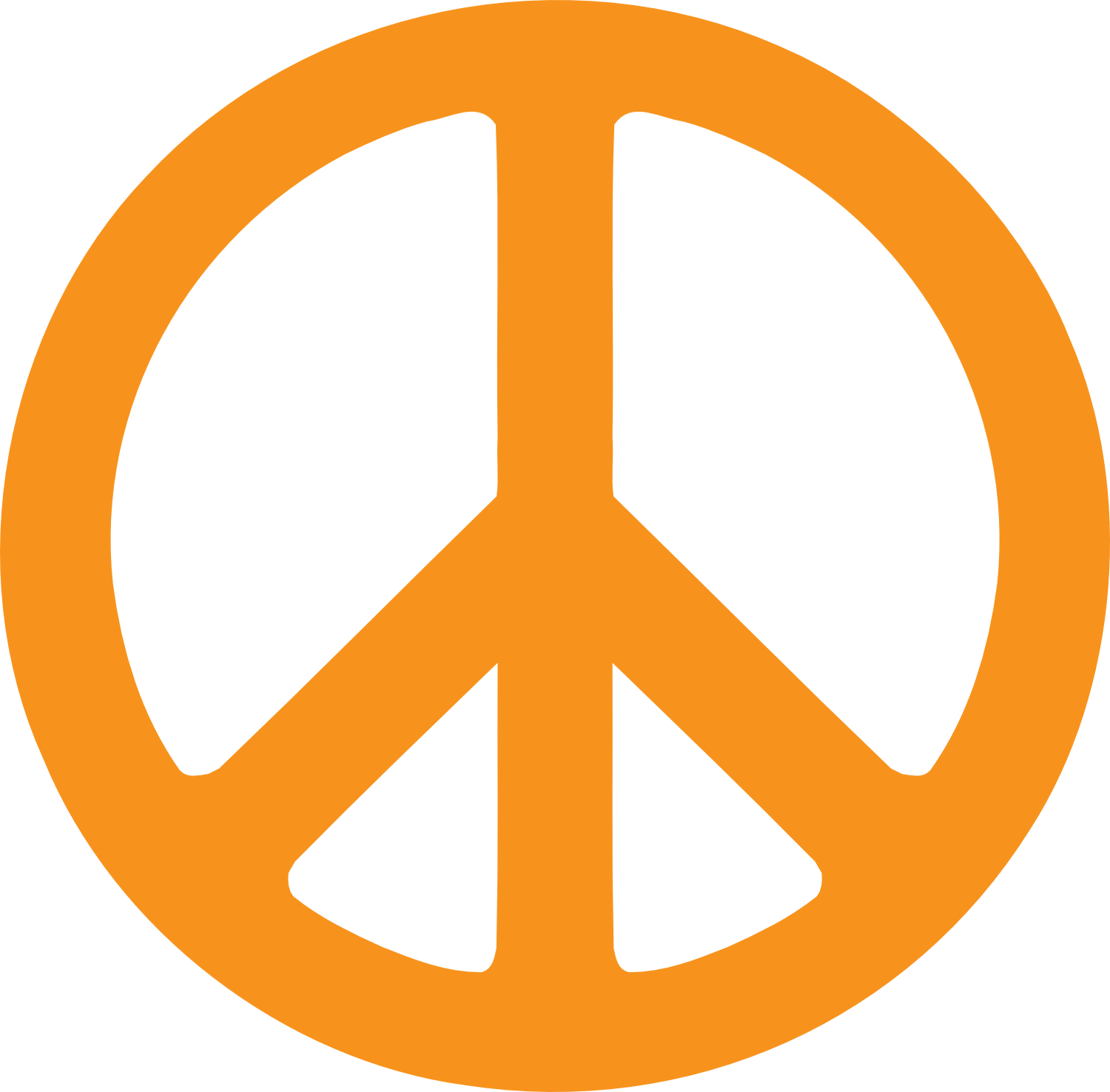 Peace Sign Templates - Clipart library