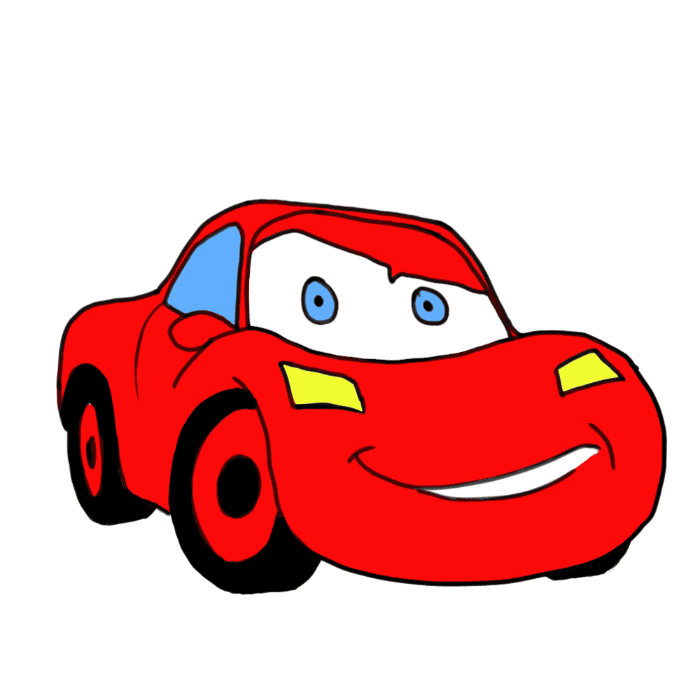 cartoon red car clipart - Clip Art Library