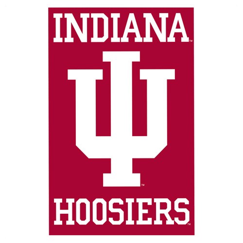 Indiana University Banner Flag Clipart - Free Clip Art Images