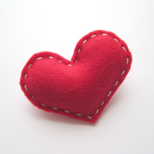Group of: Red Love Heart Brooch | Luulla | We Heart It