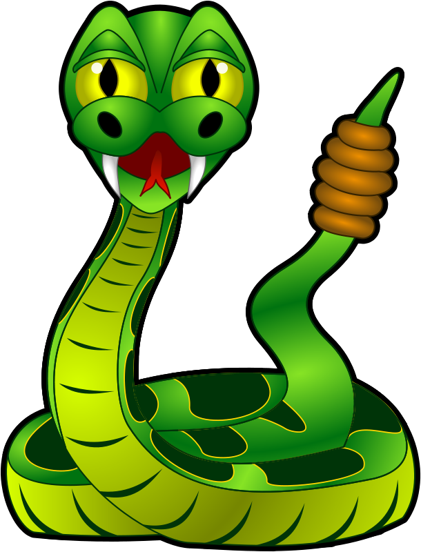 Cartoon Rattlesnake