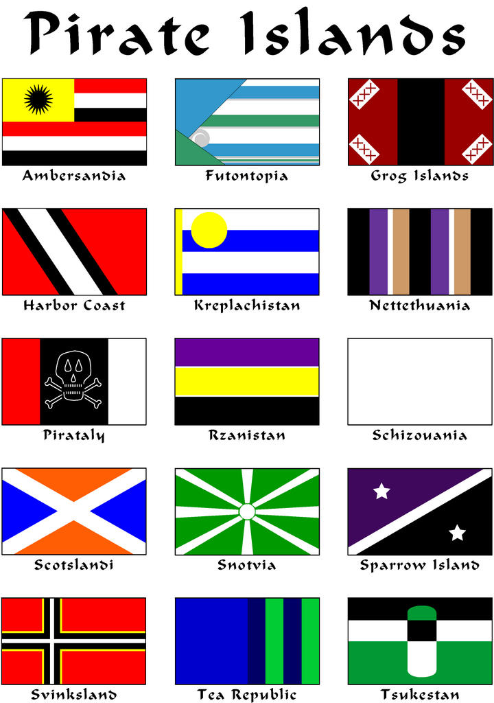 I really don't like the word Blog: The 15 Nations of the Pirate 