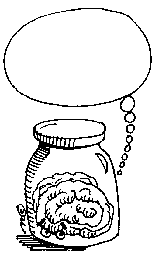 brain in jar - Clip Art Gallery