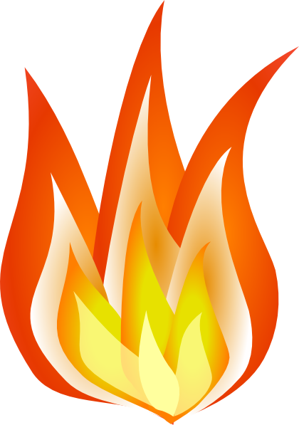 Fire Flame Art Click To View - Clipart library - Clipart library