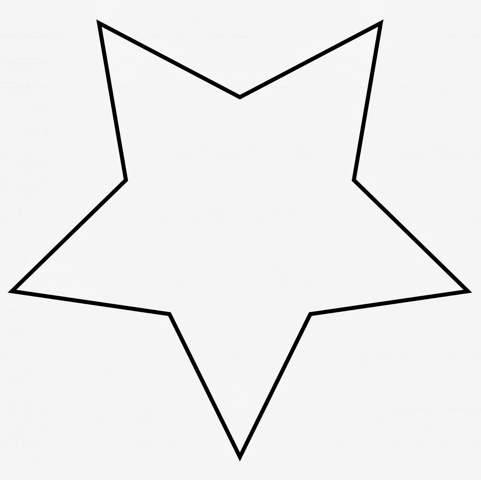 full-page-star-template-printable