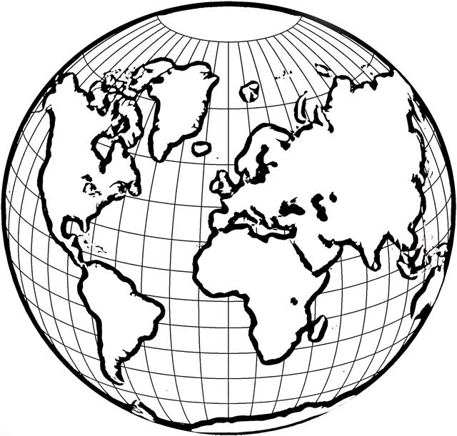 Free Globe Line Art, Download Free Globe Line Art png images, Free