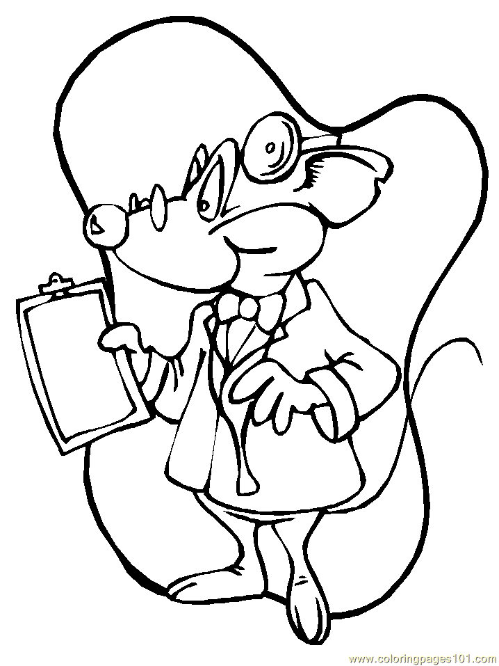 Coloring Pages Doctor (Peoples  Doctors) - free printable 