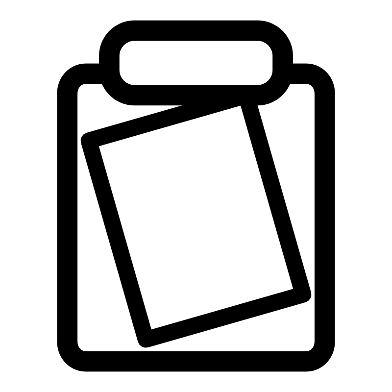 Featured image of post Clipboard Clipart Outline Please use and share these clipart pictures with your friends