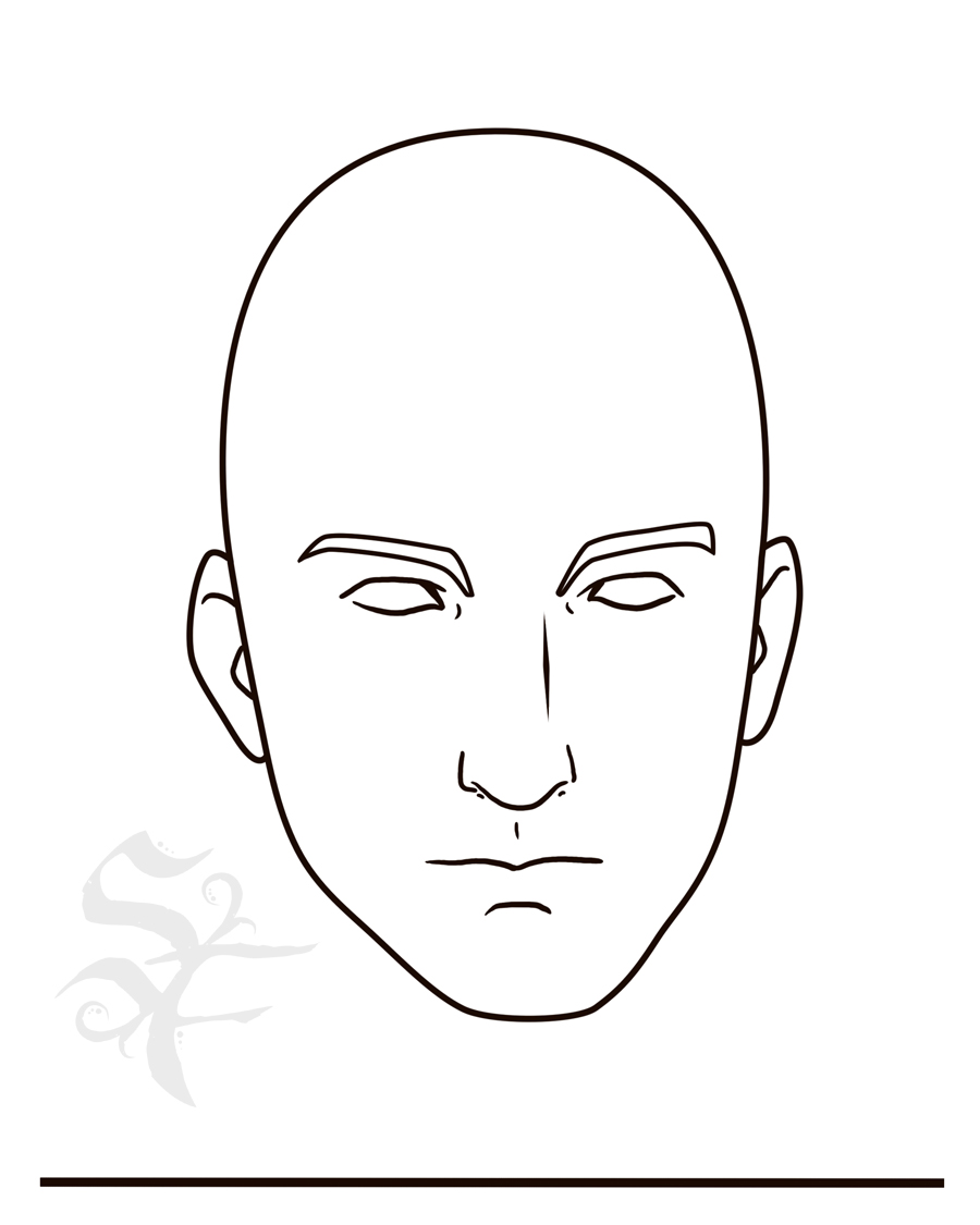 human-face-template-printable