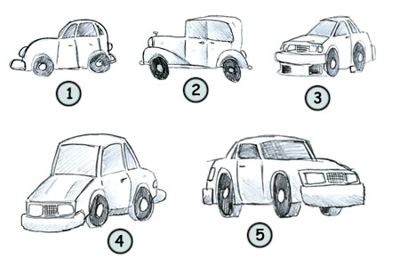 Draw how car to How To