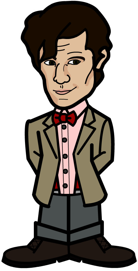 11th doctor cartoon by CPD-91 on Clipart library