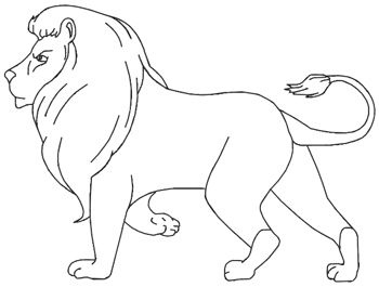 How to Draw a Lion for Kids - Draw Step by Step