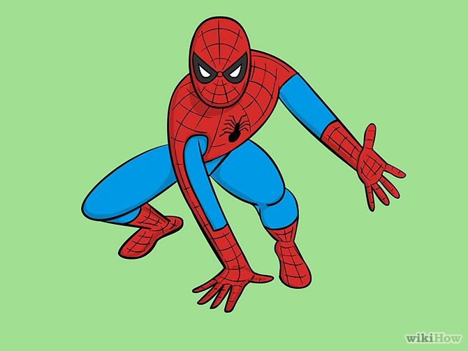 spider man cartoon drawing easy - Clip Art Library