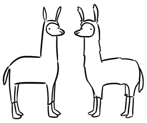 Free Llama Outline, Download Free Llama Outline png images, Free