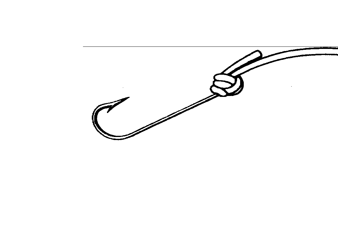 clip art of a fish hook - photo #37