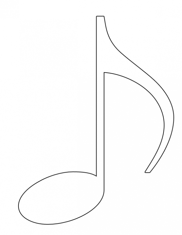 Eighth Note Clip Art - Clipart library - Clipart library